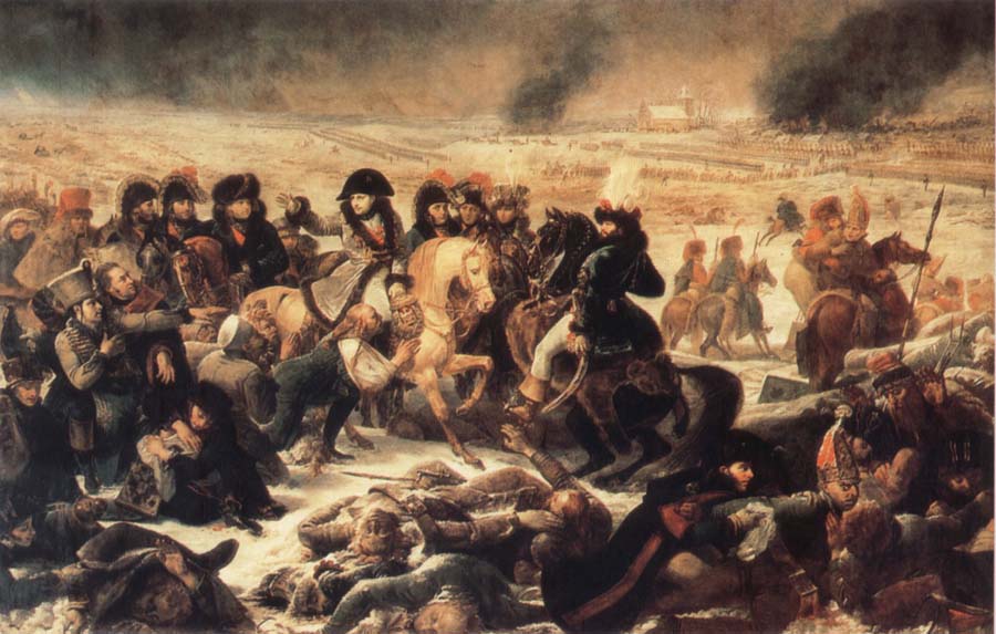 Napoleon at the Battlefield of Eylau